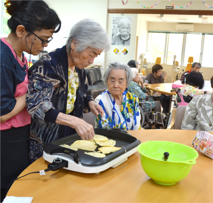 デイサービスセンター美和でのやりとり